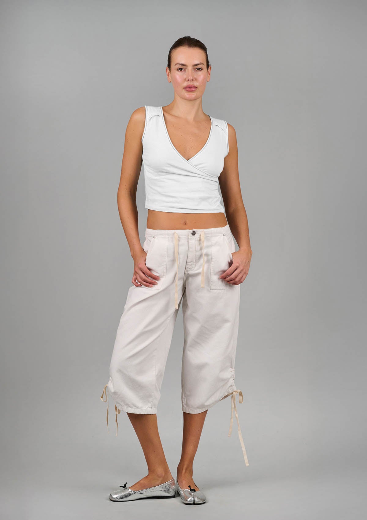 No Biggie Top - White