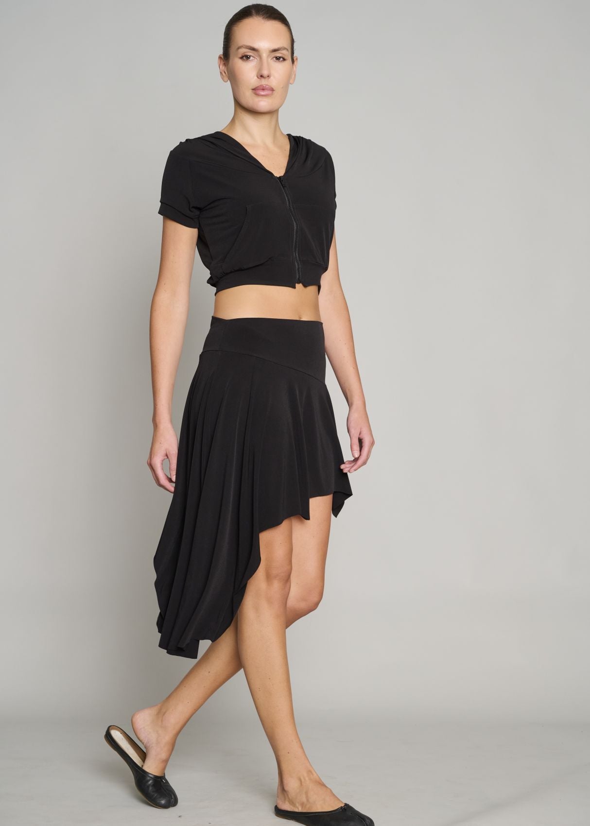 Cheap and Chic Asymmetrical Skirt