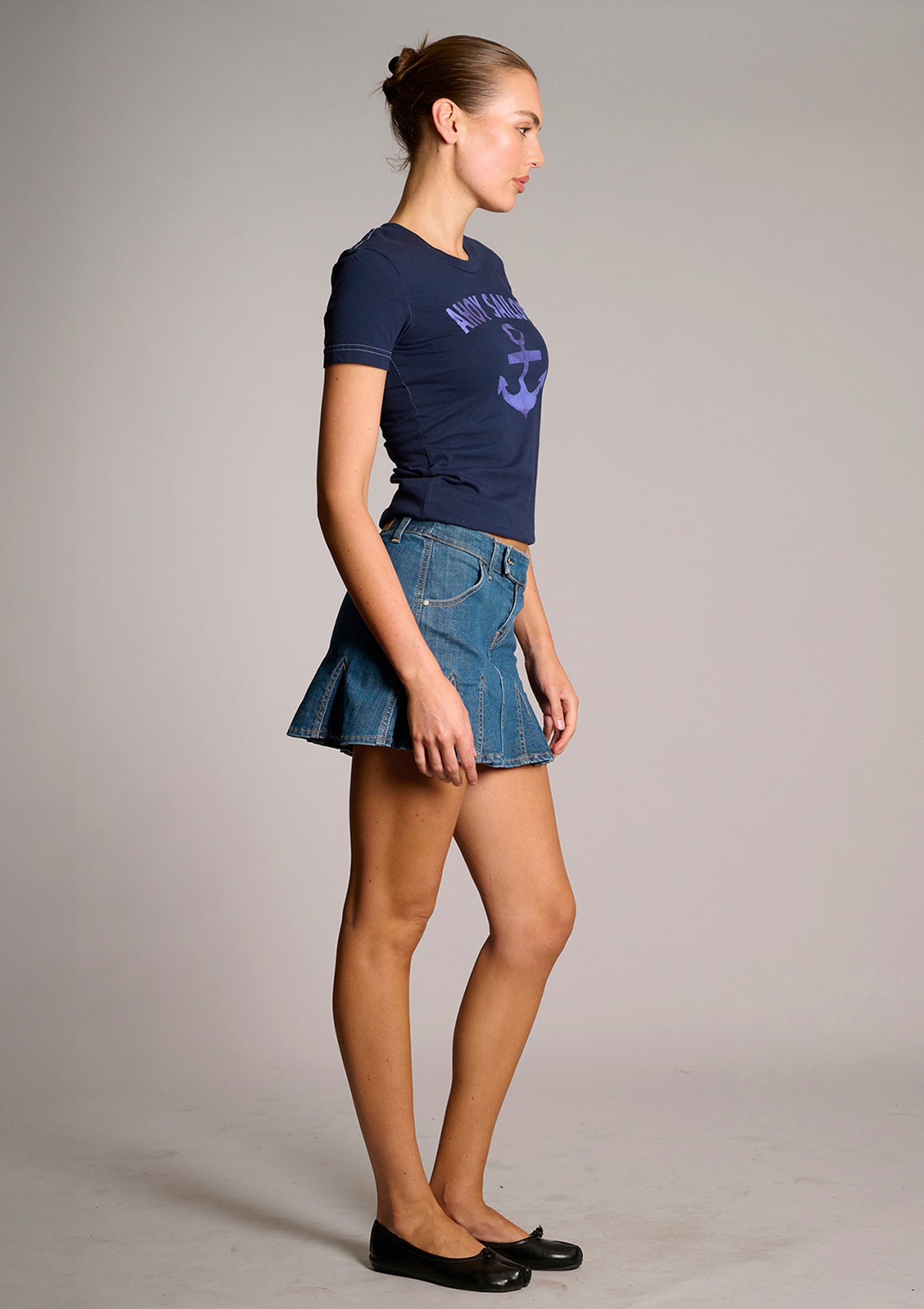 Margot Tee - Ahoy Sailor Navy