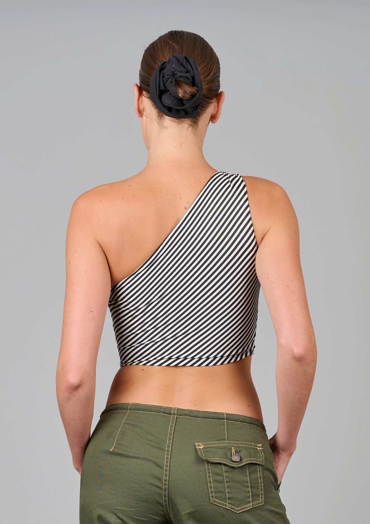 Roller Girl Top - Black / White