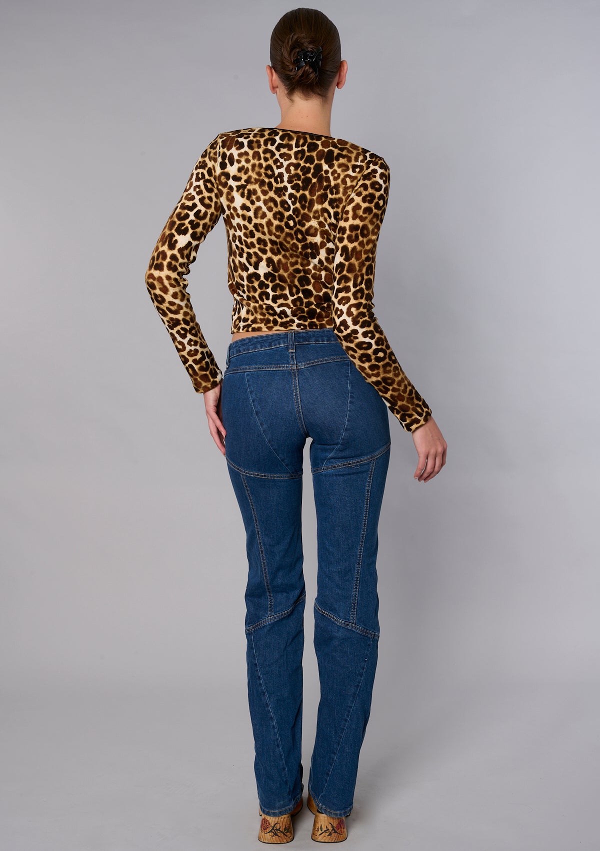Anna Nicole Leopard Cardi
