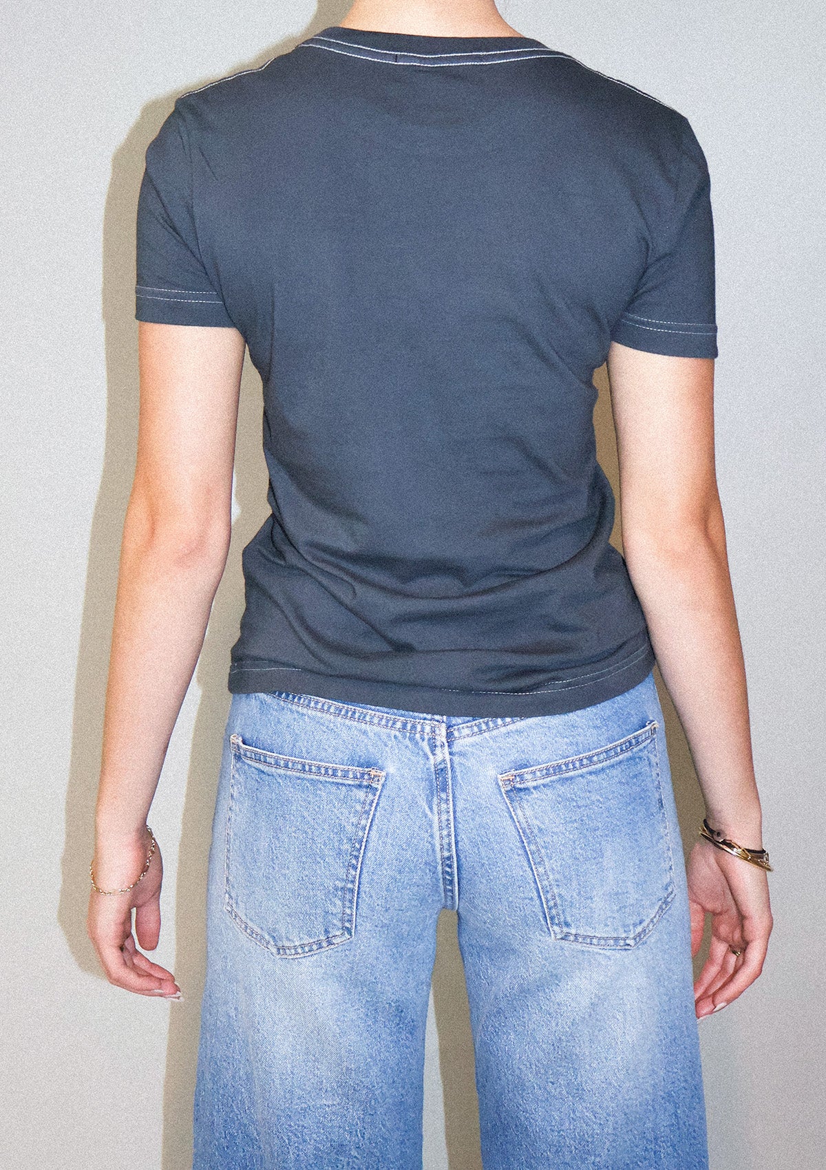 Margot Sucker Tee Grey