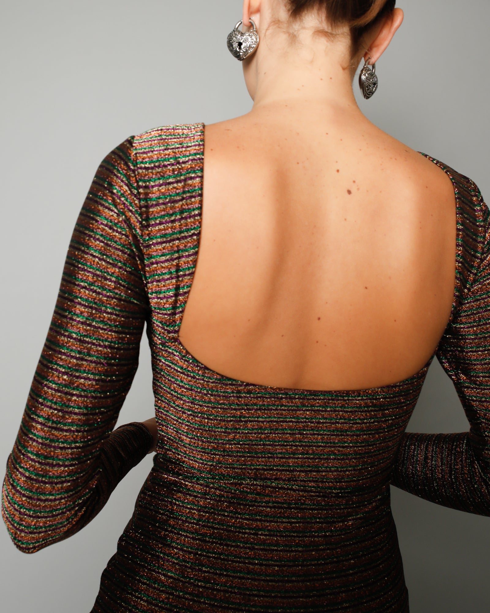 Cher Lurex Mini Dress - Santa Monica