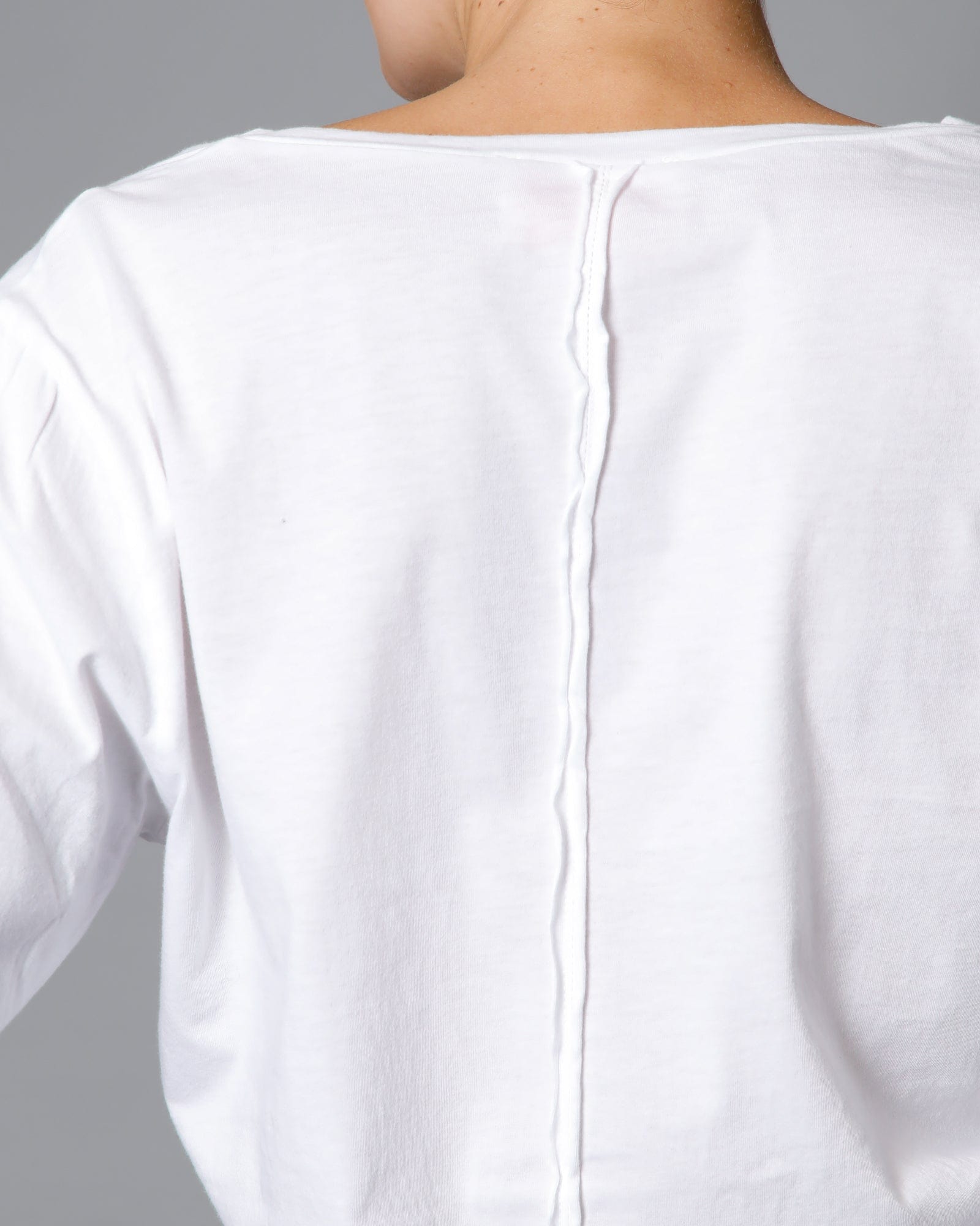 Jessie Long Sleeve Top - White
