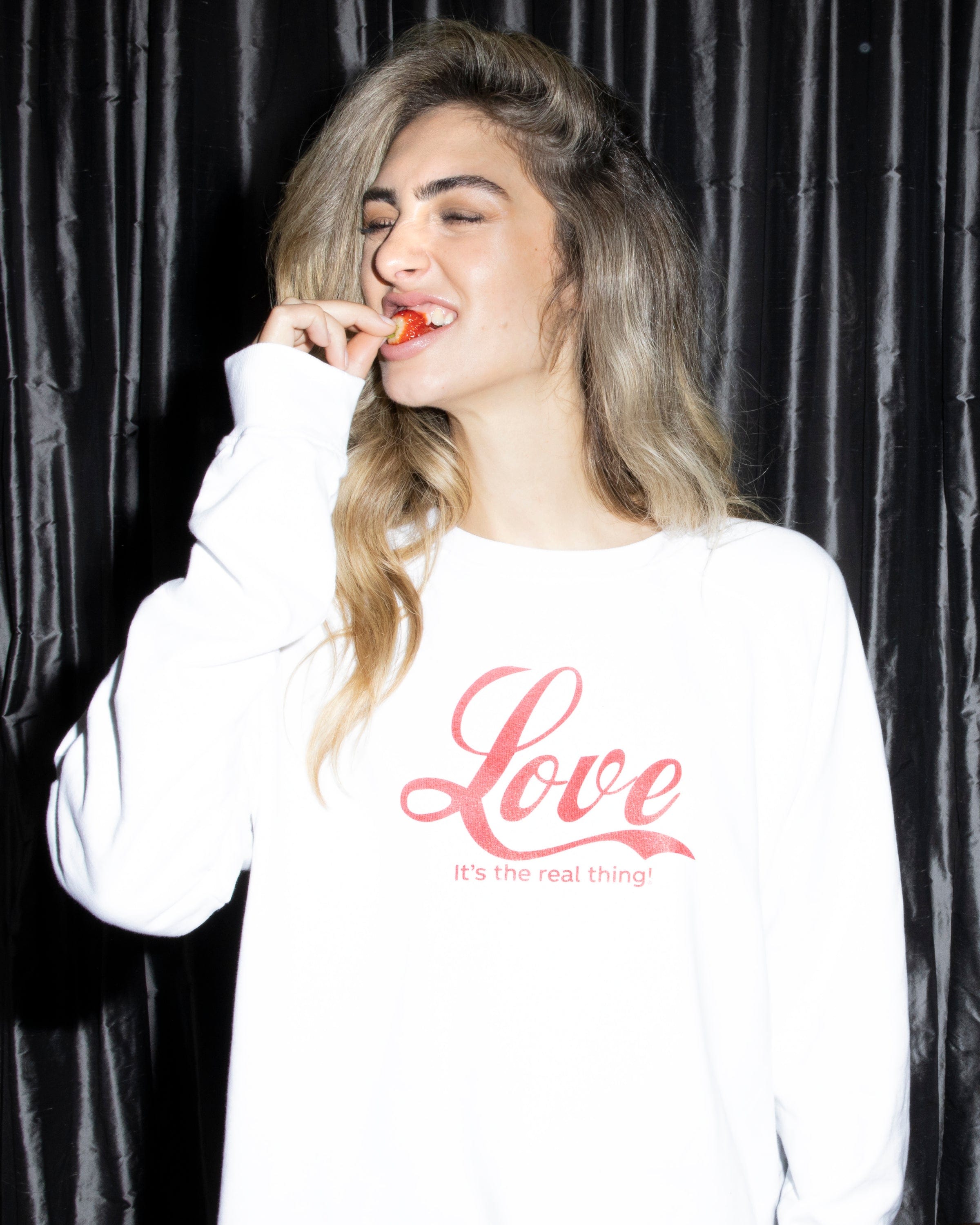 Real Thing Sweatshirt - White