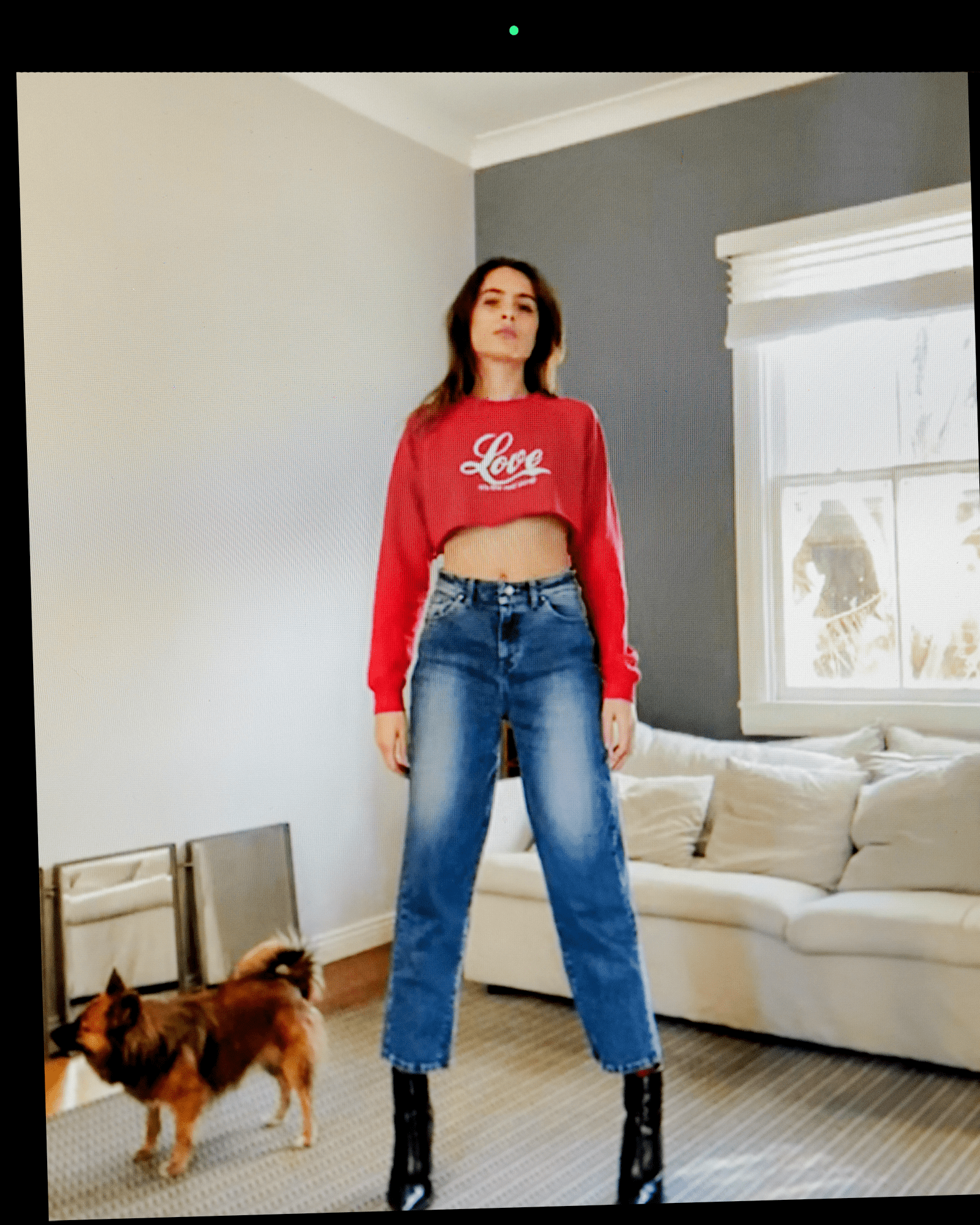 Karen 80's Mum Jean - California Blue