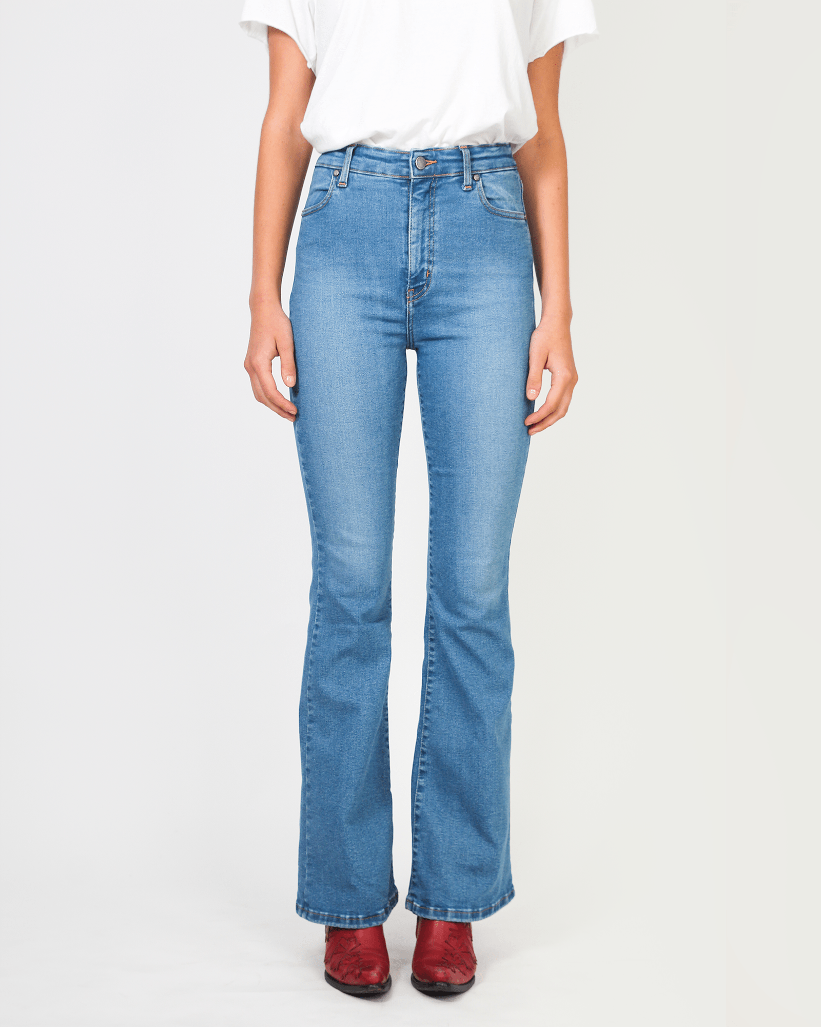 BILLY Bootleg 'Loves All' Organic Jean - Indigo