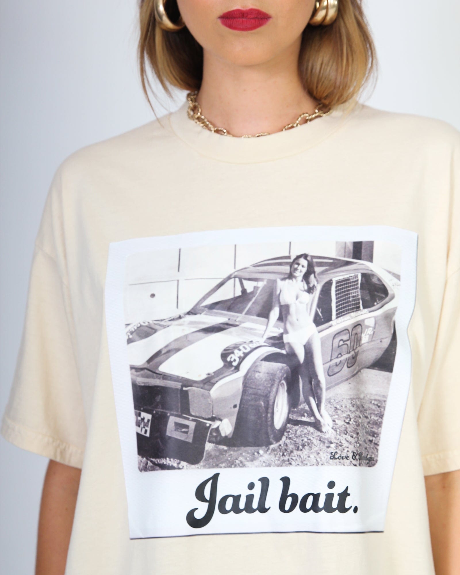 Jail Bait Tee - Milk