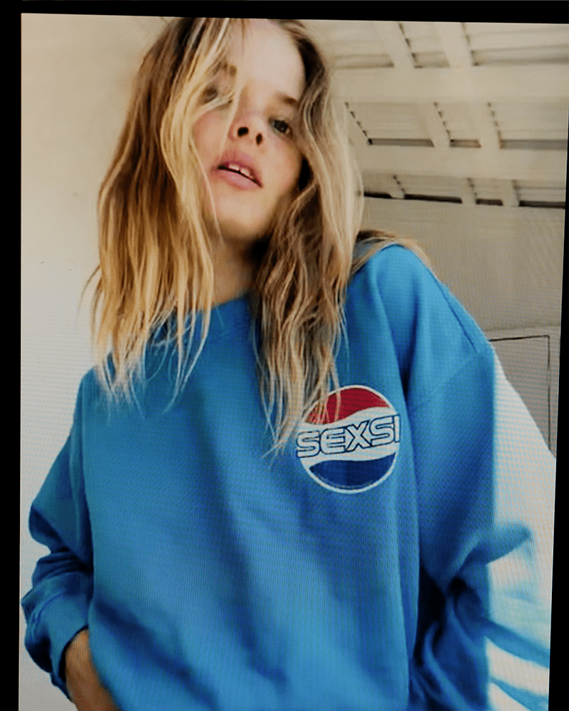 Sexsi Sweatshirt - Blue