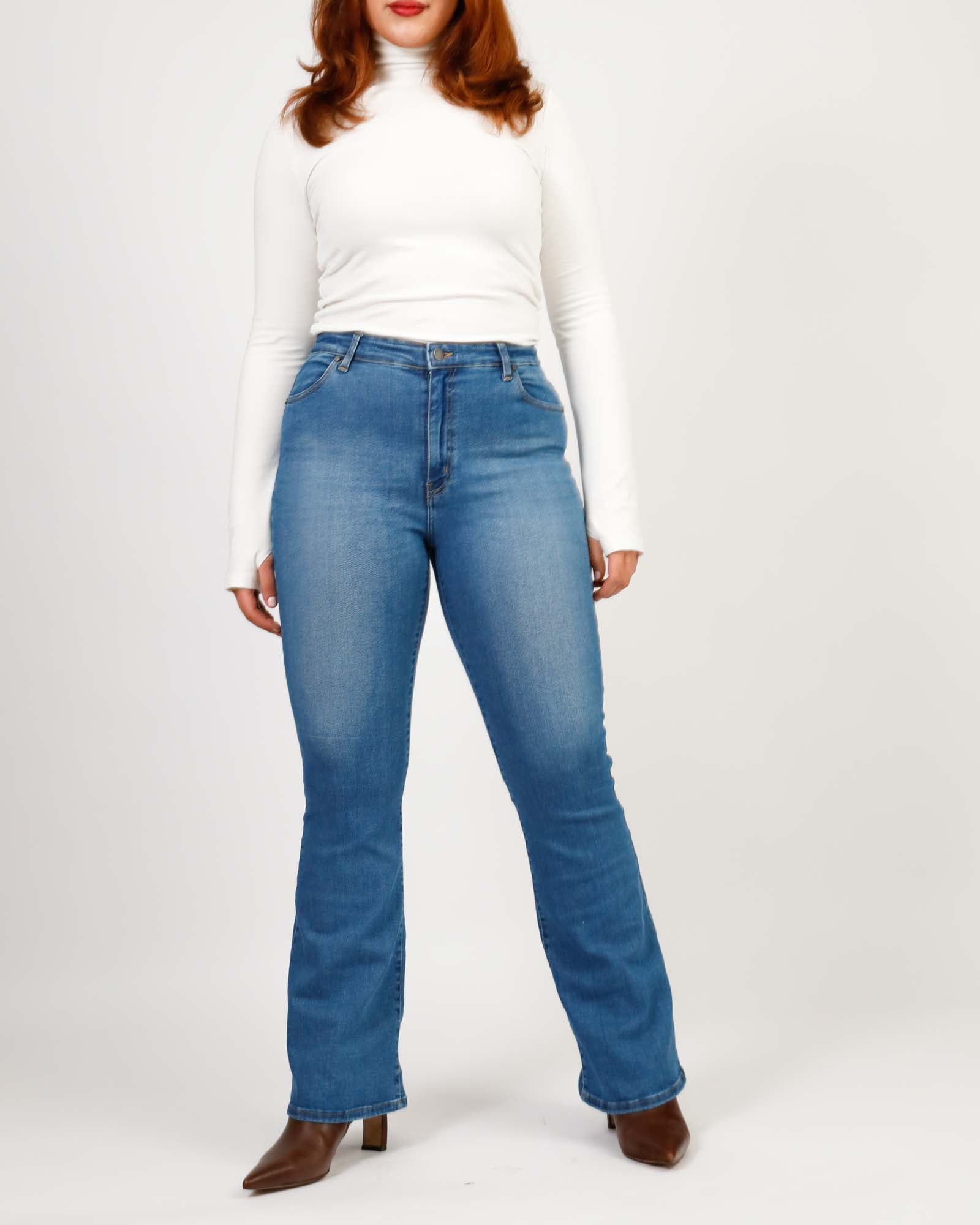 BILLY Bootleg 'Loves All' Organic Jean - Indigo