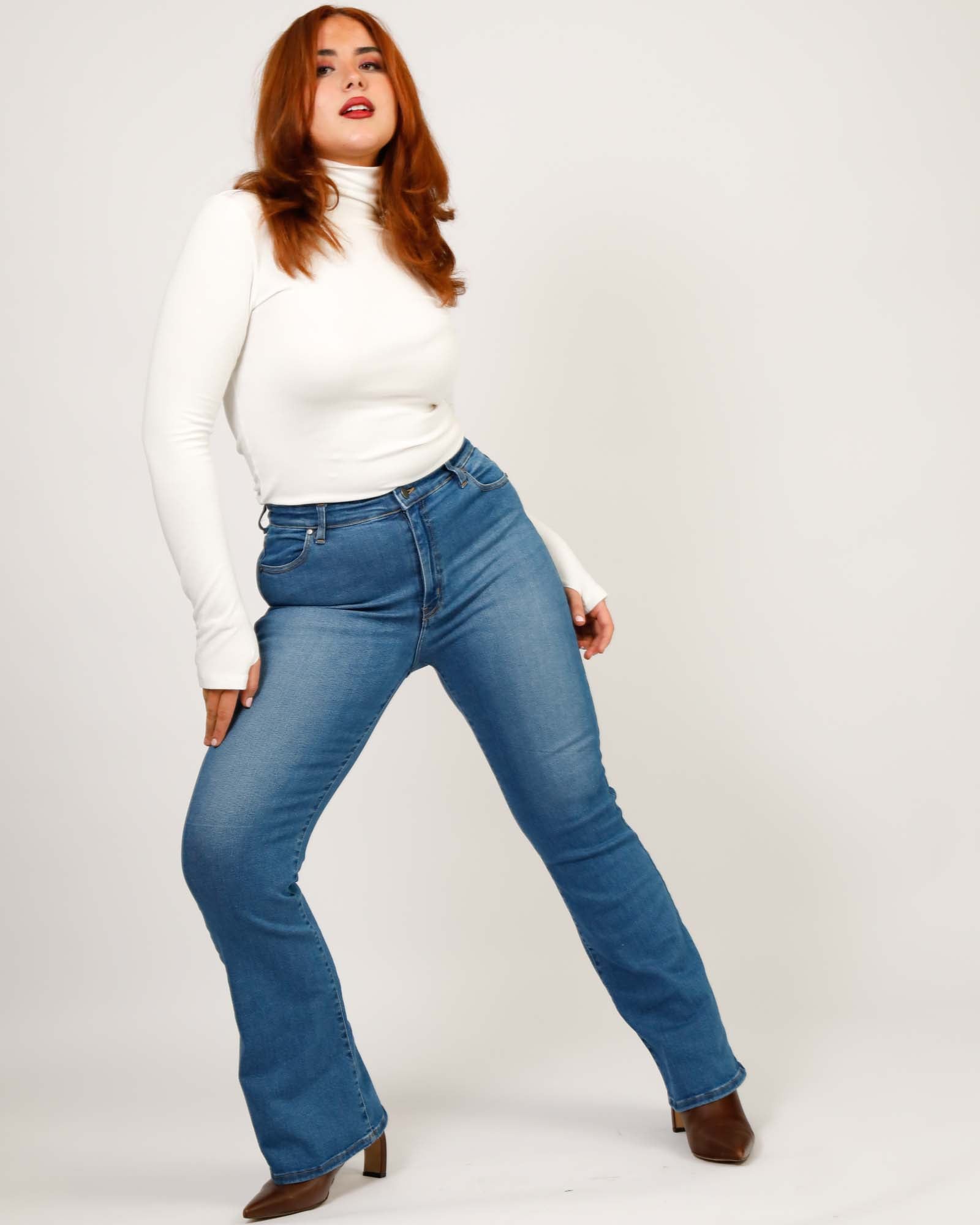 BILLY Bootleg 'Loves All' Organic Jean - Indigo