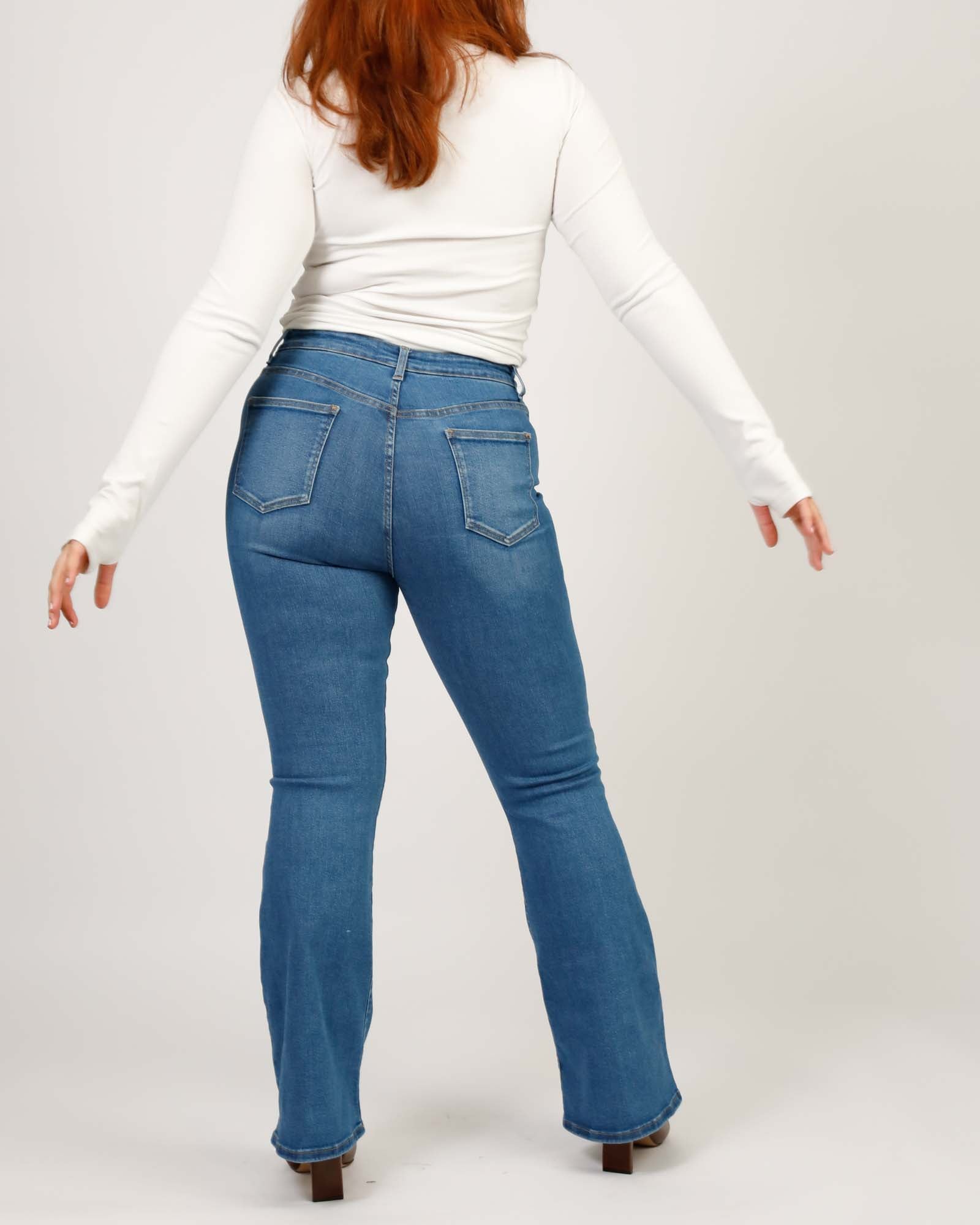 BILLY Bootleg 'Loves All' Organic Jean - Indigo