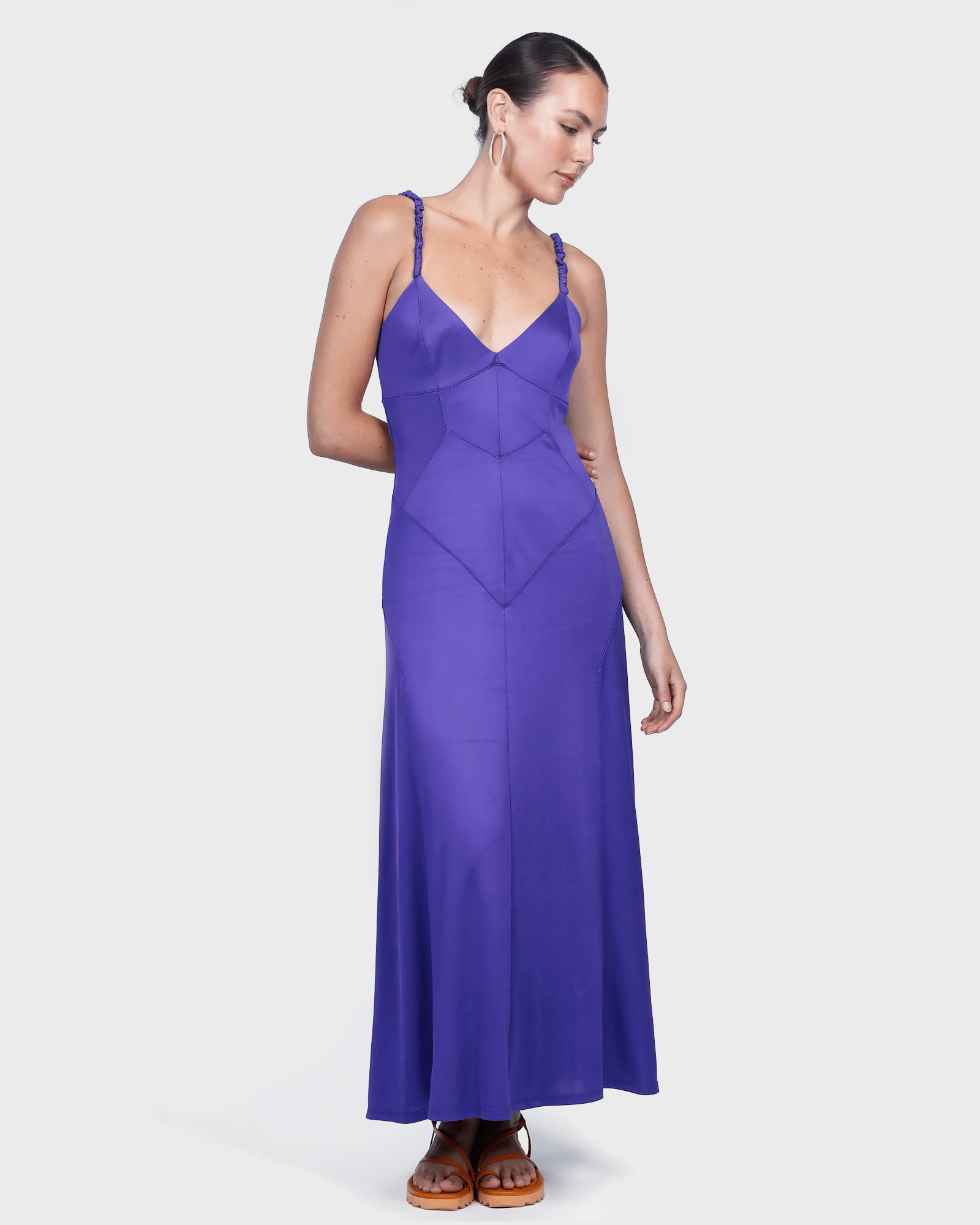 Wuthering Heights Dress - Iris Purple