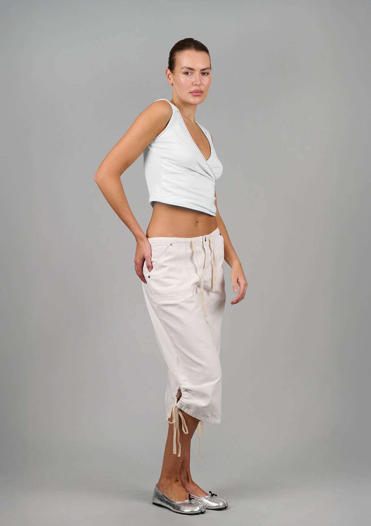 No Biggie Top - White