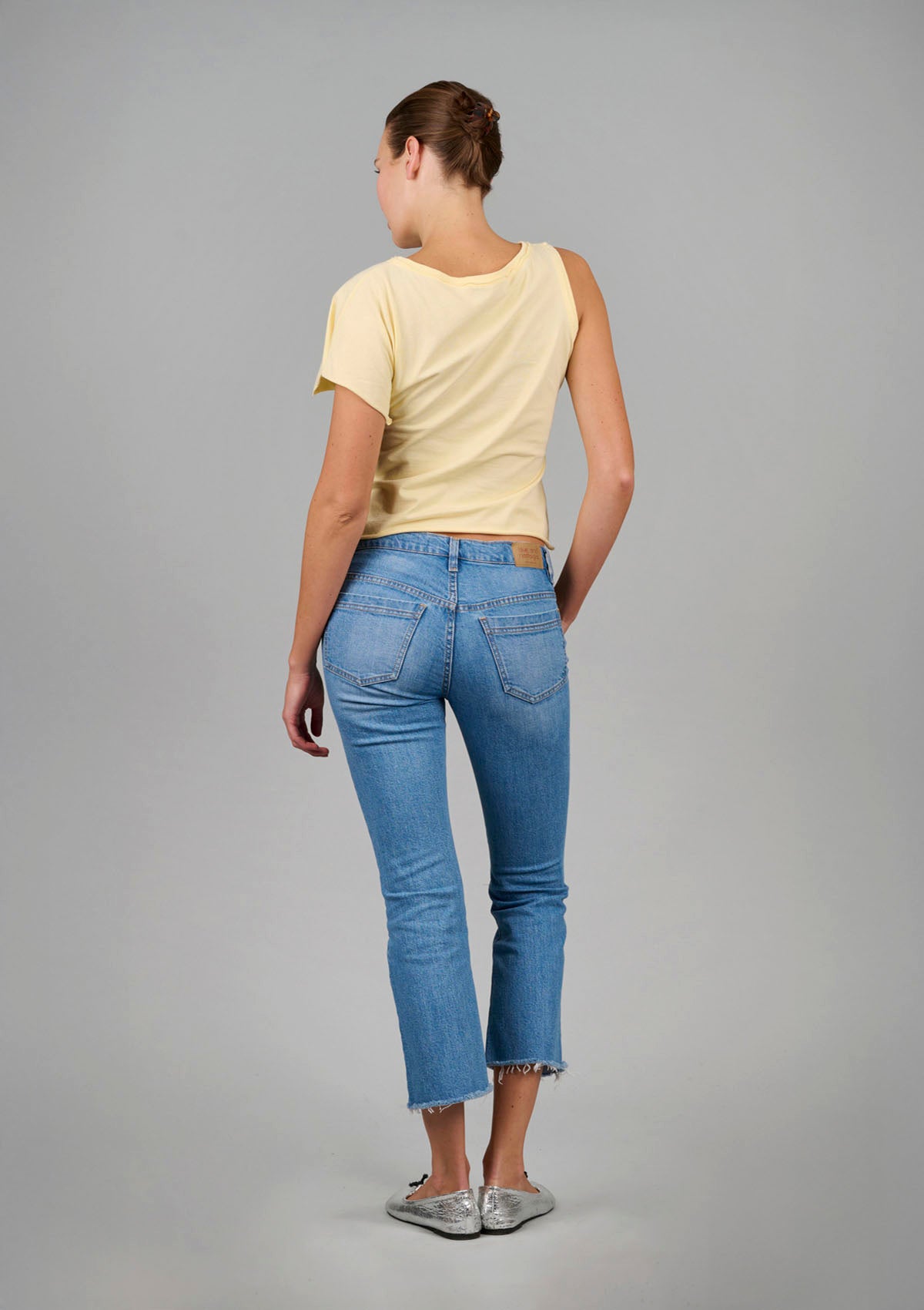 Two Faced Tee - Lemon Yellow