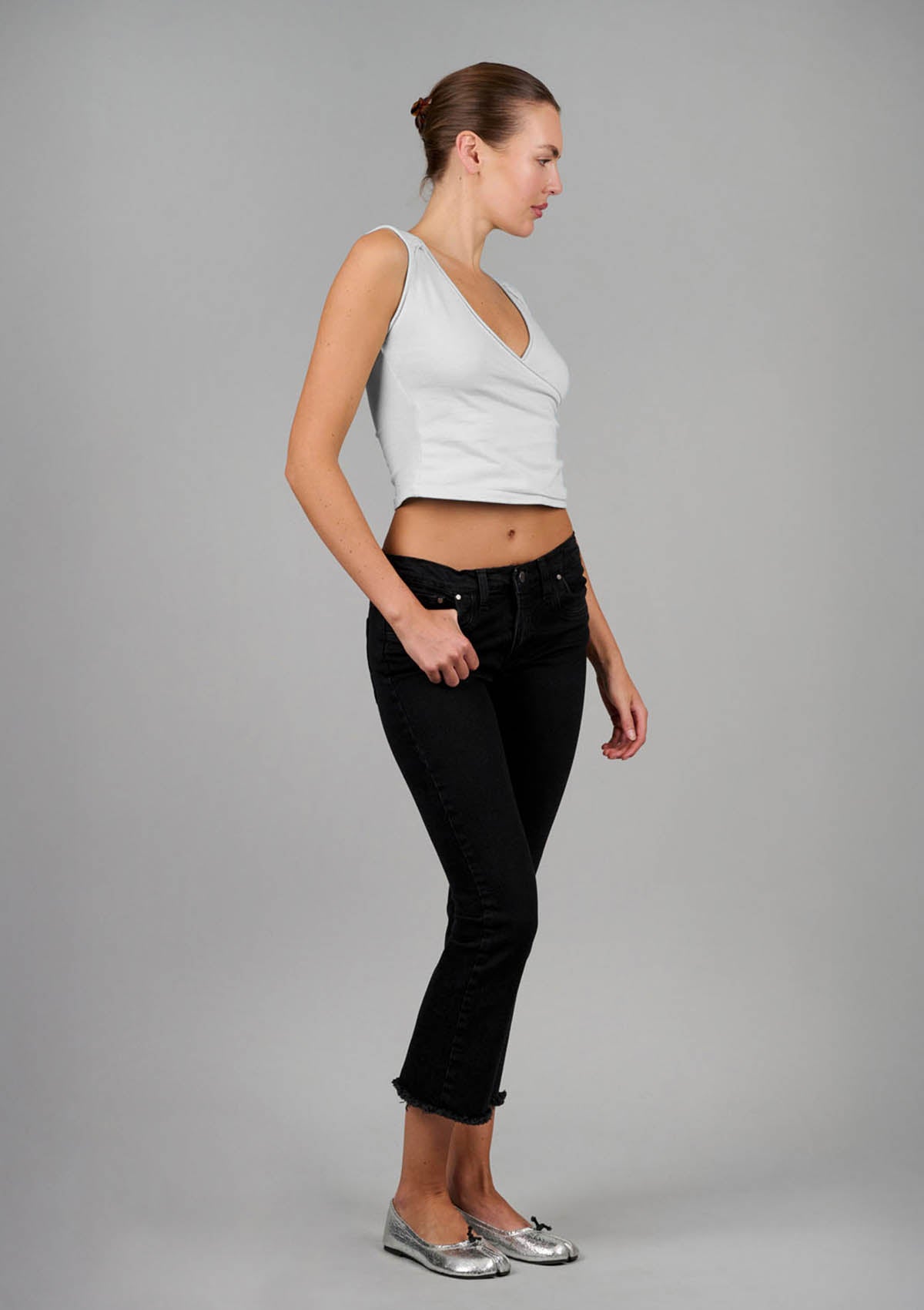 No Biggie Top - White