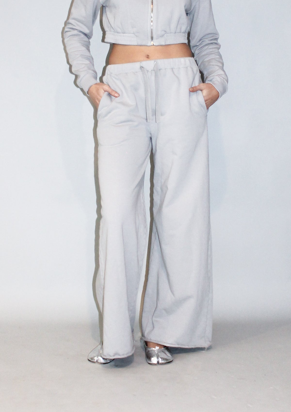 Nicole Super Wide Leg Track Pant