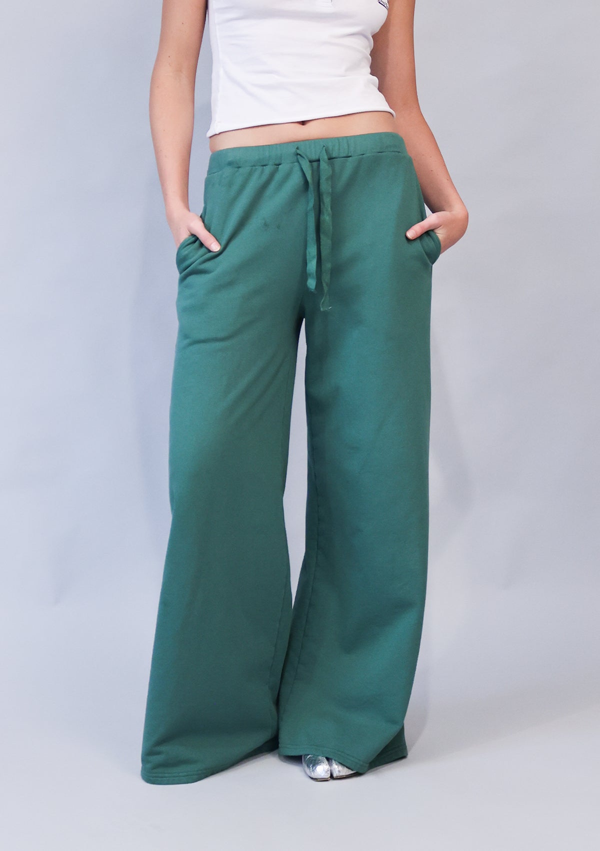 Nicole Super Wide Leg Track Pant