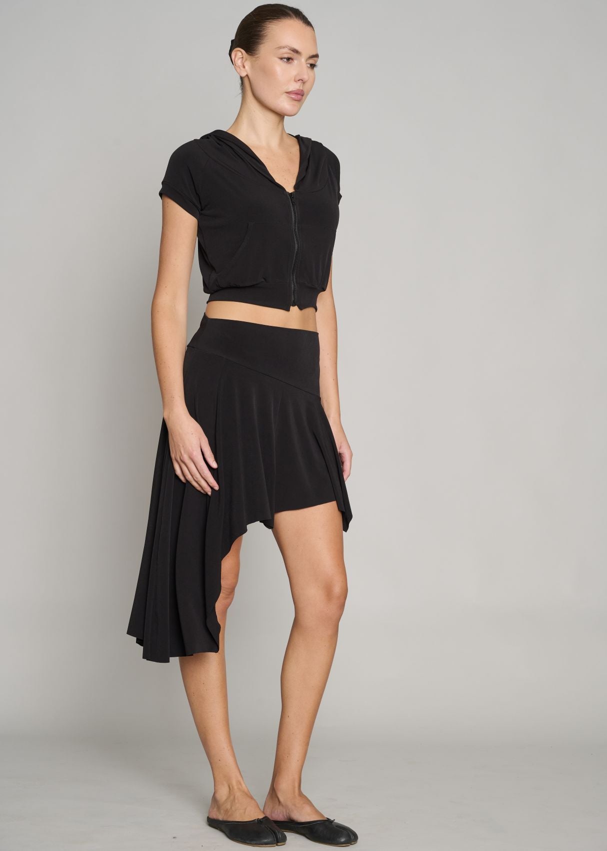 Cheap and Chic Asymmetrical Skirt