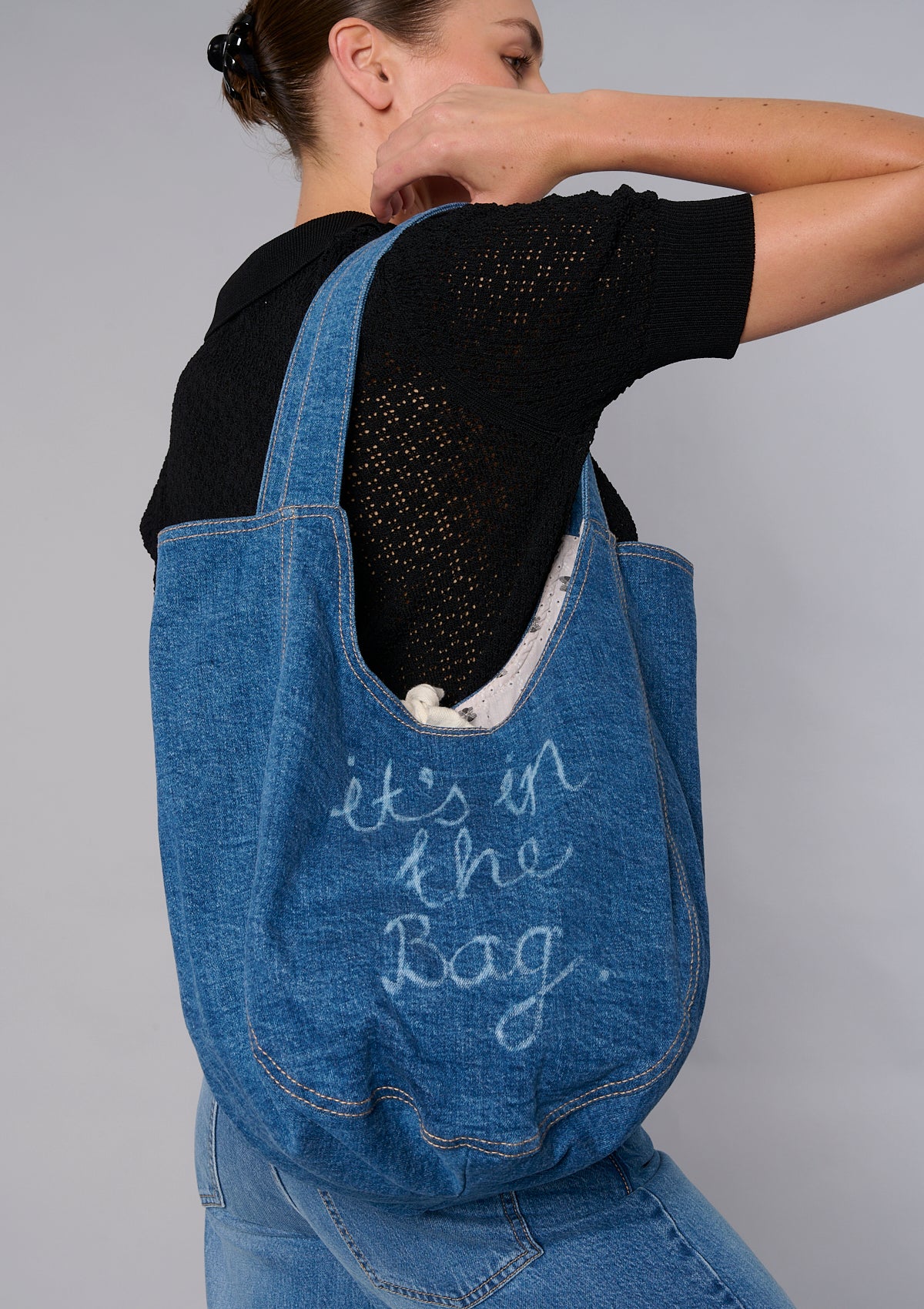 Denim Hobo-Tote