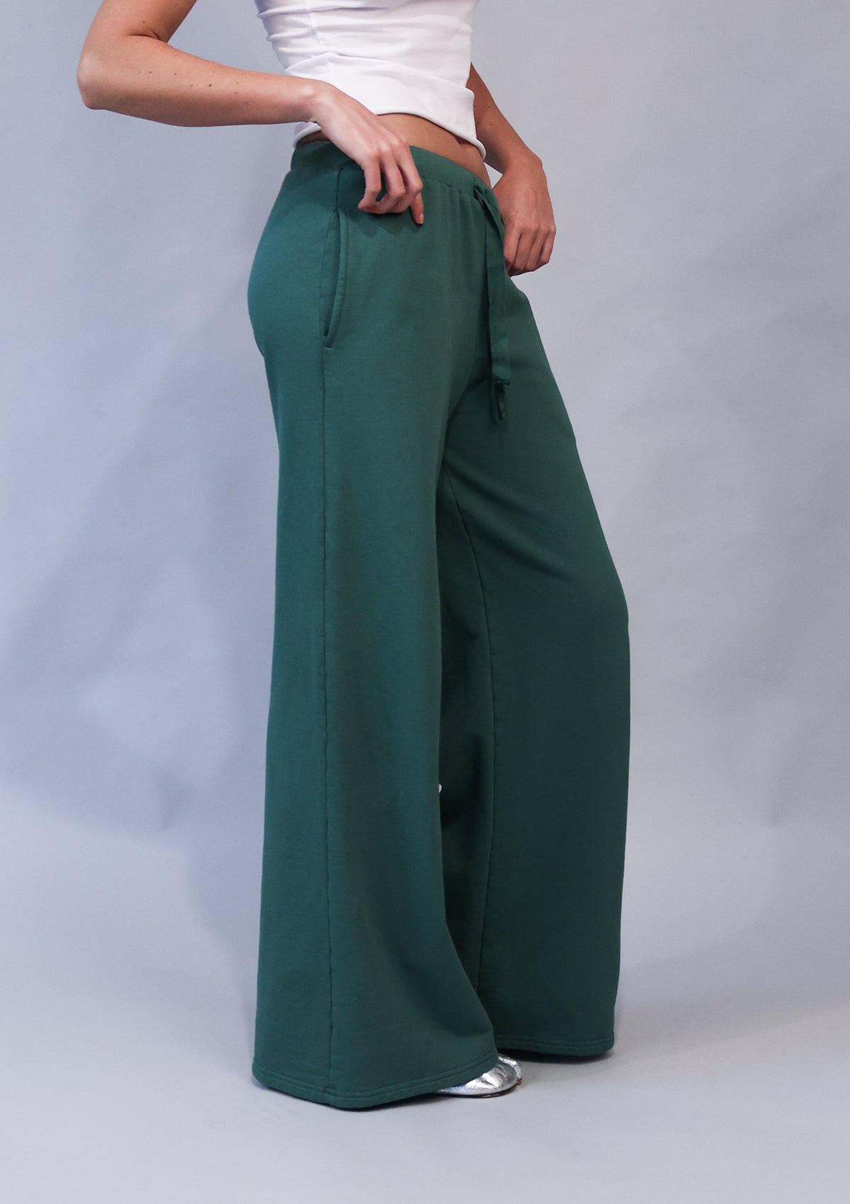 Nicole Super Wide Leg Track Pant