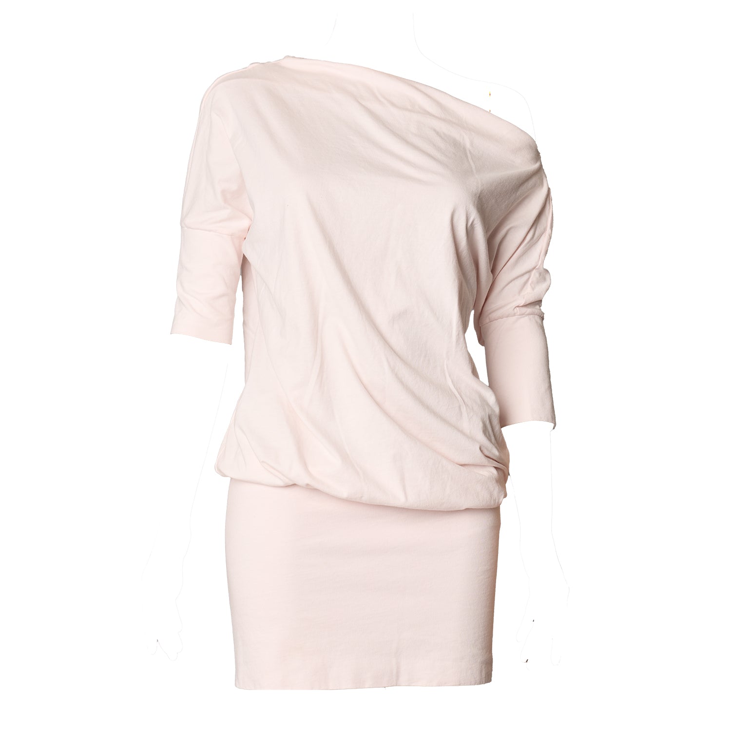 Gabby Ballet Tee Dress - Baby Pink